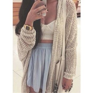 Brandy Melville winter Moselle cardigan